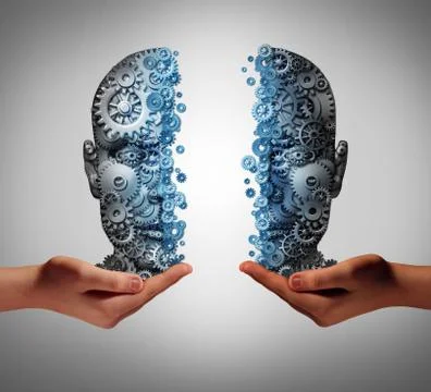 Sharing Ideas Stock Illustration