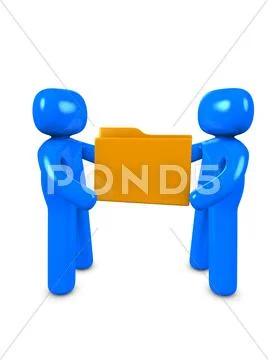 Sharing Stock Illustration