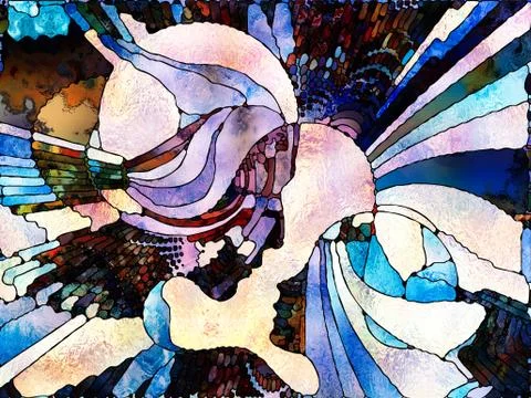 Sharing of Knowledge Illustrazione stock