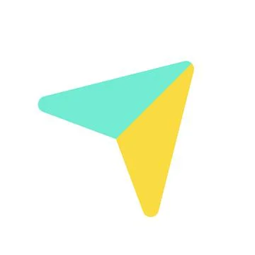 Sharing post flat color ui icon 스톡 일러스트