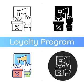 Sharing post to get discount icon 스톡 일러스트