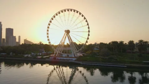 Sharjah Corniche Khalid Stock Footage 148039390