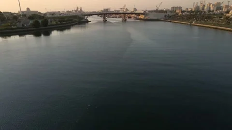 Sharjah Corniche Khalid Stock Footage 148040409
