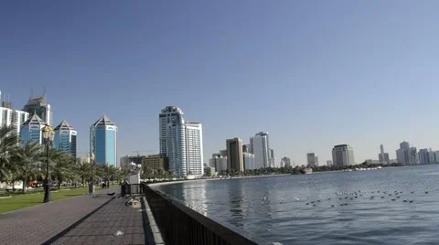Sharjah UAE Stock Footage 60907391