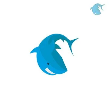SHARK ICON DESIGN Stock Illustration