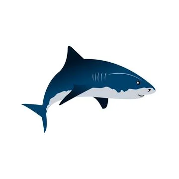Shark icon logo Stock Illustration
