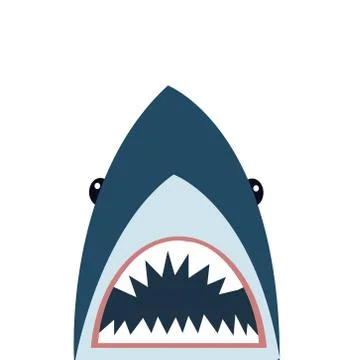 Shark icon vector illustration Stock Illustration