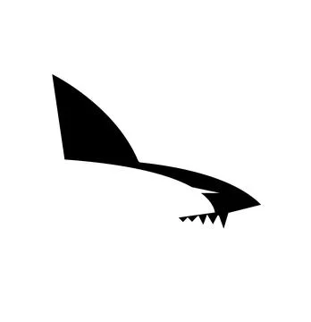 Shark icon vector illustration Stock Illustration