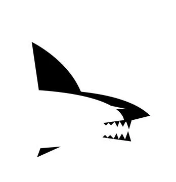 Shark icon vector illustration Stock Illustration