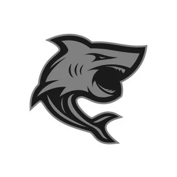 Shark Logo Design Vector. Sharks Logo for a club or sport team Stock Illustration