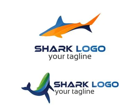 Shark logo Stock Illustration