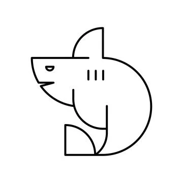 Shark Logo Stock Illustration