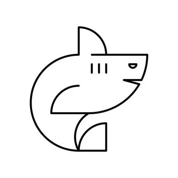Shark Logo Stock Illustration
