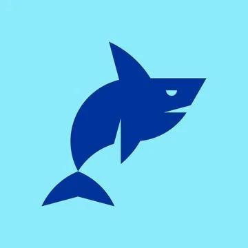 Shark logo Stock Illustration