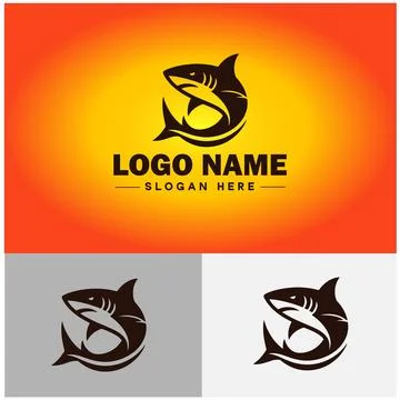 Shark Logo Illustrations ~ Stock Shark Logo Vectors