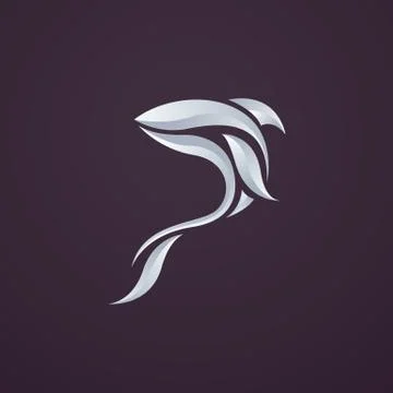 Shark logo vector Stock Illustration