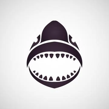 Shark logo vector Stock Illustration