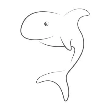 Shark logo vector illustration design Stock Illustration