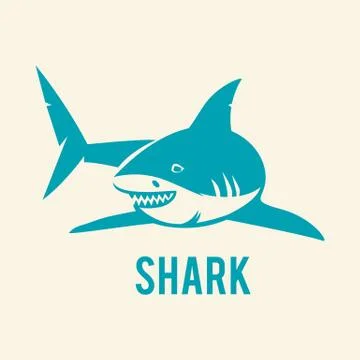 Shark - vector illustration Stock Illustration