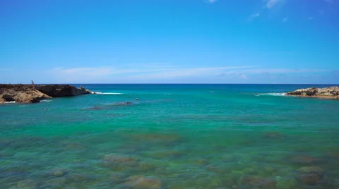 Sharks Cove on Oahu Stock Footage 67906608