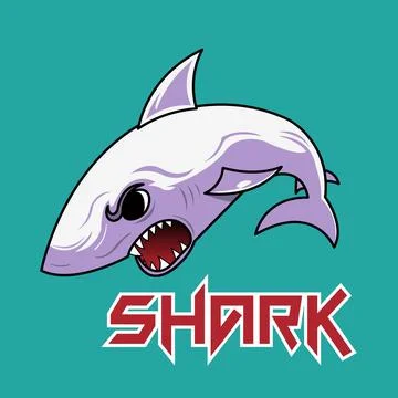 Sharks Mascot Stock Illustration