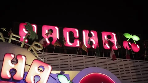 Sharm El Sheikh, Egypt: Bus Stop Club previously Pacha - 05.12.2022 Pacha night Stock-Footage 304957952