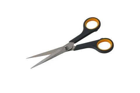 Sharp and stylish scissors designed for precise cutting and crafting tasks .. Stock Photos