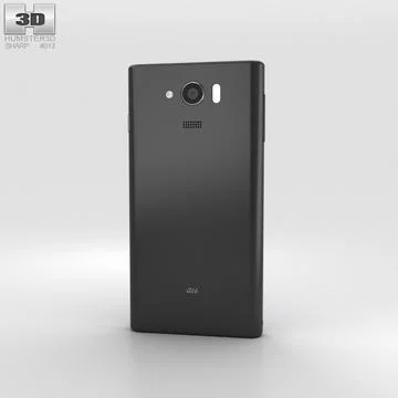 Sharp Aquos Serie Mini Shv31 Black 3d Model