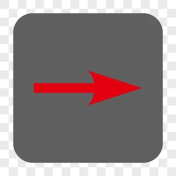 Sharp Arrow Right Rounded Square Button イラスト素材