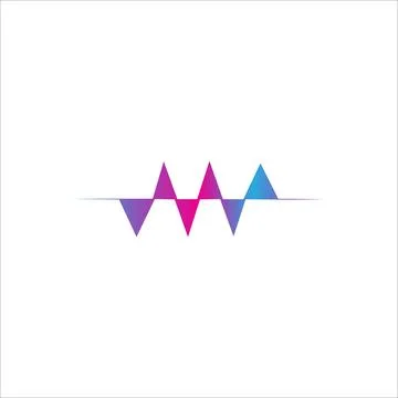 Sharp Audio Spectrum, Wave Music, Sound Equalizer Vector Illustrazione stock
