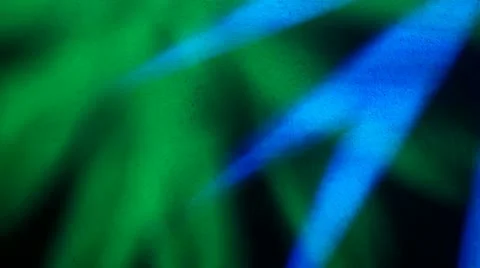 Sharp Blue and Green Goo Video stock 11693592