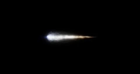 Sharp Blue Spear Laser Beam On Black Background Compositing Element Stock Footage 330831187
