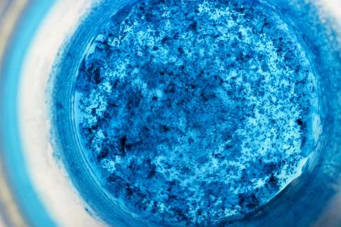 Sharp Bottom Of Bottle As Background Stock Photos