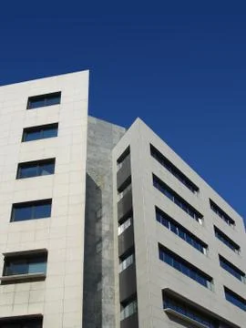 Sharp building in barcelona, spain 스톡 사진