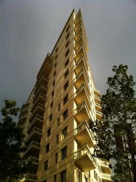 Sharp building 스톡 사진