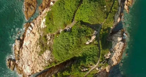 Sharp cliff 库存影片 242403133