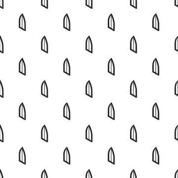 Sharp corner window frame pattern vector seamless Stock Illustration