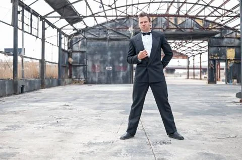 Sharp dressed man Fotos Stock