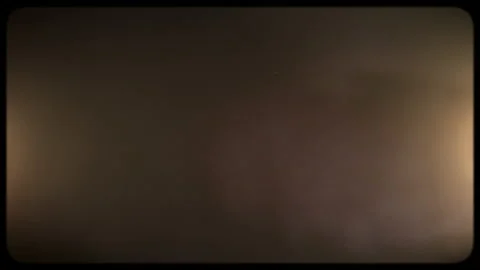 Sharp Film Frame with Both Sides Light Rays for Retro Vintage Effect. Sepia Stock Footage 155485398