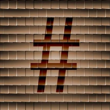 Sharp. Flat modern web button and space for your text Illustrazione stock