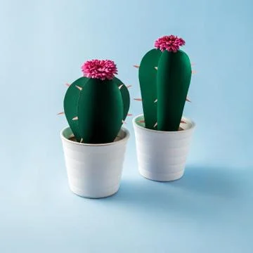 Sharp flowers. Stock Photos