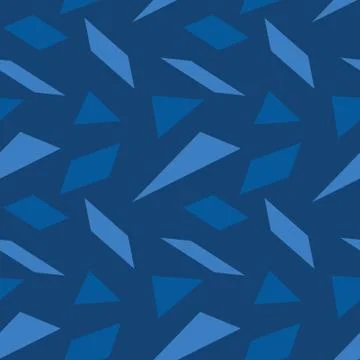 Sharp glass pieces seamless pattern Stock Illustration