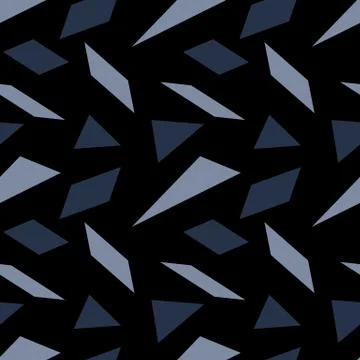 Sharp glass pieces seamless pattern 库存插图