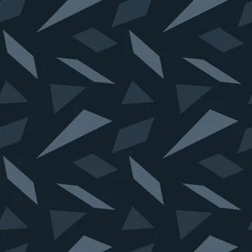 Sharp glass pieces seamless pattern Stock Illustration