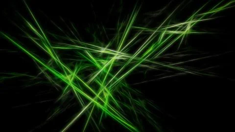 Sharp green energy stripes Stock Illustration