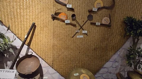 The Sharp Heritage: Crafting Tools of Dev Bhoomi Stock Footage 313564680