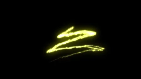 Sharp lightning. Light effect. Footage. Background. Stock Footage 244581384