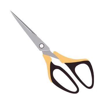 Sharp metal blades objects Stock Illustration