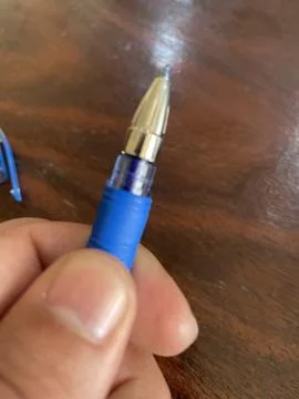 A sharp, metallic nib, ready to weave words into art with every stroke. Stock Photos