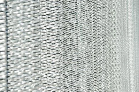 Sharp metallic texture. Silver foil background. Metal surface lathing. Metallic Foto stock